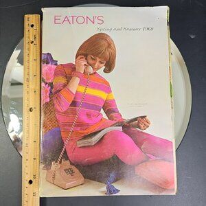 Eaton's Spring and Summer 1968 Vintage Store Catalogue Good Condition